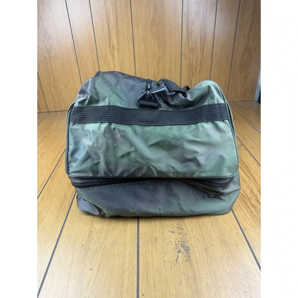 Vintage Team Nordica Duffel Bag Green Black Sports Gym Travel‎ Weekender Bag